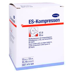 ES-Kompressen steril 7,5x7,5 cm