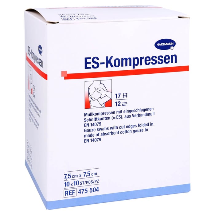 Es-kompressen steril 7,5x7,5 cm