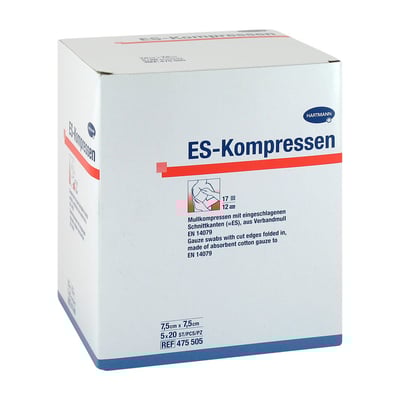 ES-Kompressen steril 7,5x7,5 cm
