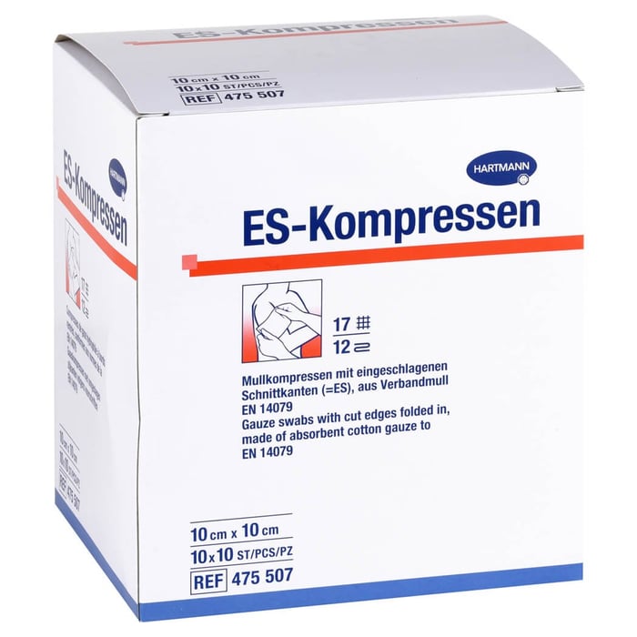 Es-kompressen steril 10x10 cm