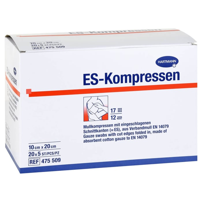 Es-kompressen steril 10x20 cm