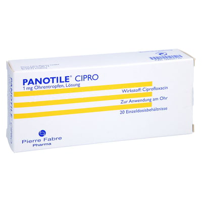 Panotile Cipro 1 mg Ohrentropfen Produktbild 1