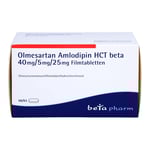 Olmesartan Amlodipin HCT beta 40 mg/5 mg/25 mg