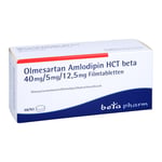 Olmesartan Amlodipin HCT beta 40 mg/5 mg/12,5 mg Produktbild 1