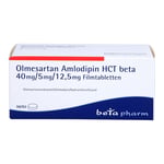 Olmesartan Amlodipin HCT beta 40 mg/5 mg/12,5 mg Produktbild 2
