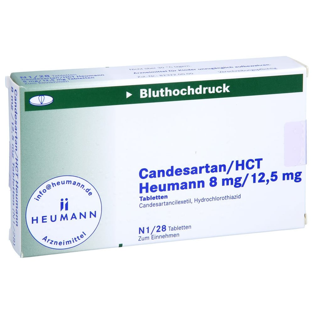 Candesartan/HCT Heumann 8 mg/12,5 mg
