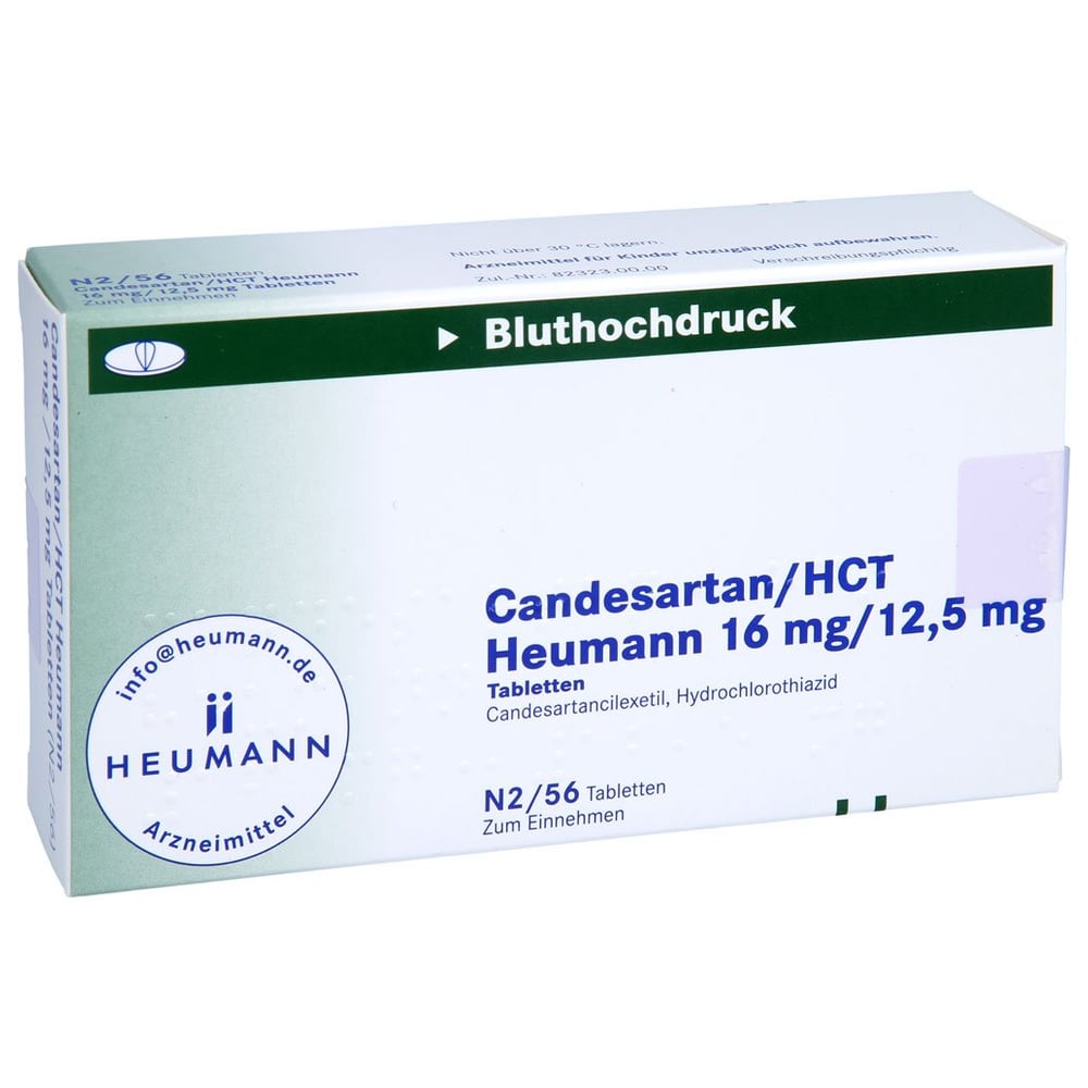 Candesartan/HCT Heumann 16 mg/12,5 mg