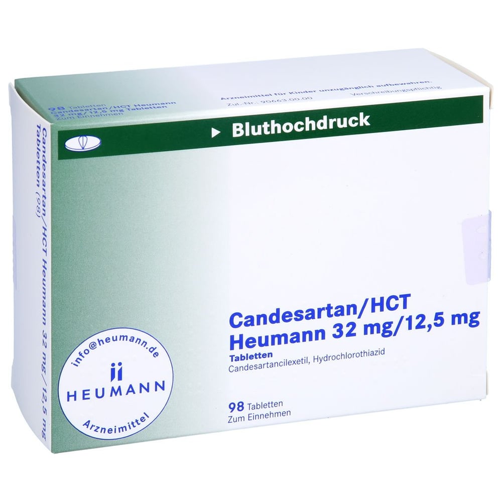 Candesartan/HCT Heumann 32 mg/12,5 mg