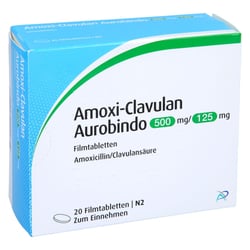 Amoxi-Clavulan Aurobindo 500 mg/125 mg