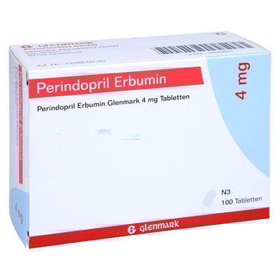 Perindopril Erbumin Glenmark 4 mg