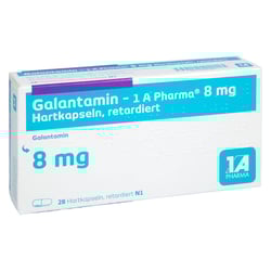 Galantamin - 1 A Pharma 8mg Hartkapseln retardiert