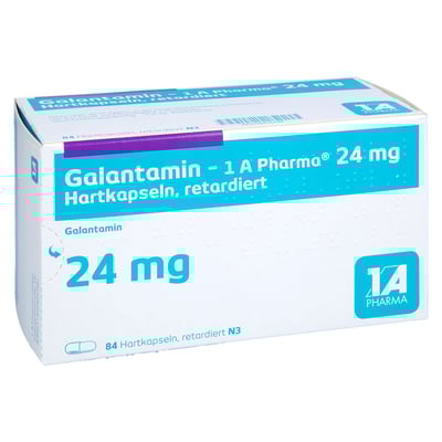 Galantamin - 1 A Pharma 24mg Hartkapseln retardier