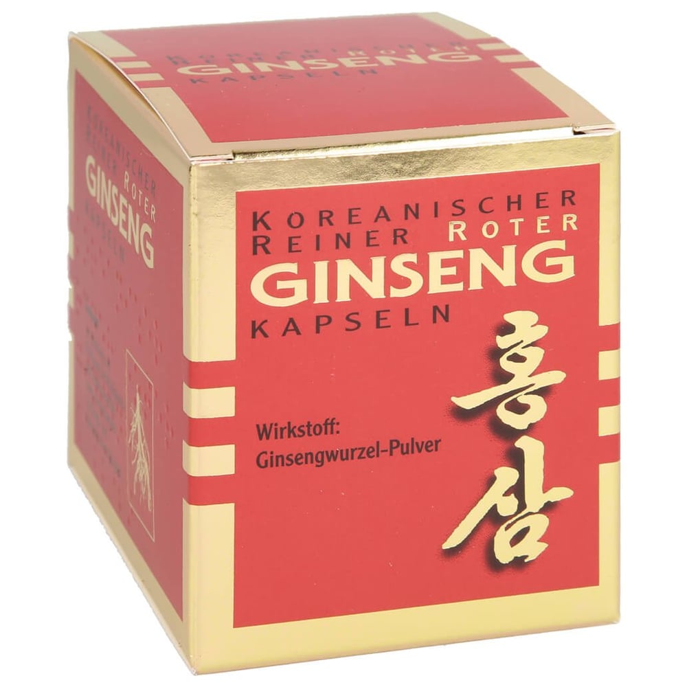 Koreanischer Reiner Roter Ginseng Kapseln 300 mg