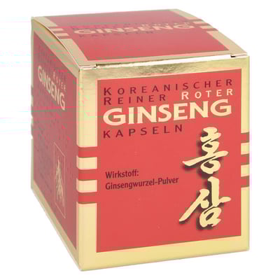 Koreanischer Reiner Roter Ginseng Kapseln 300 mg