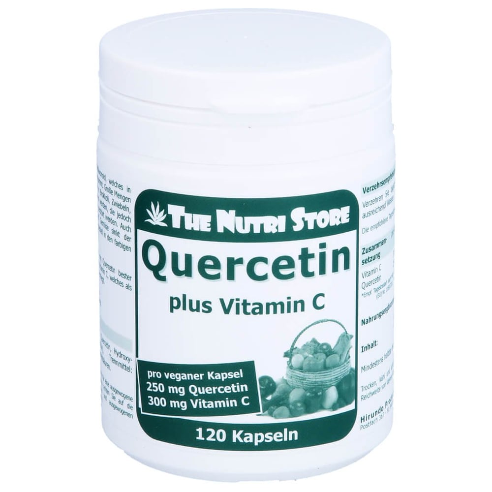 Quercetin 250mg plus Vitamin C 300mg