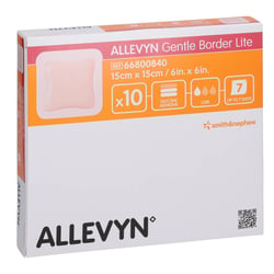 Allevyn Gentle Border Lite 15x15 cm