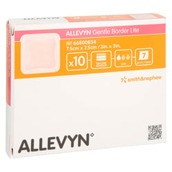 Allevyn Gentle Border Lite 7,5x7,5 cm