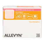 Allevyn Gentle Border Lite 7,5x7,5 cm Produktbild 2