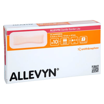 Allevyn Gentle Border Lite 5,5x12 cm Produktbild 1