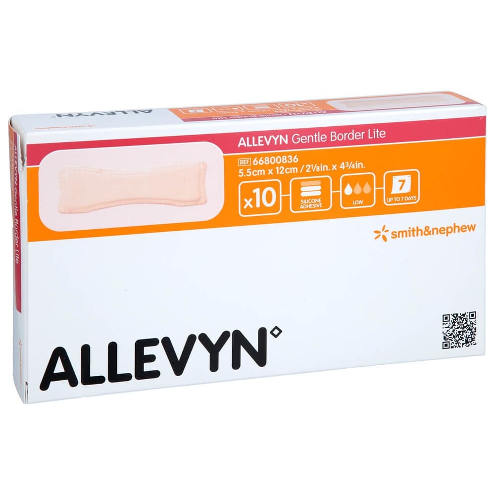 Allevyn Gentle Border Lite 5.5x12cm