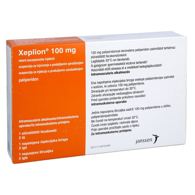 Xeplion 100 mg Depot-Injektionssuspension Produktbild 1