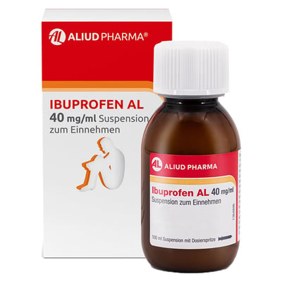 Ibuprofen AL 40 mg/ml Suspension zum Einnehmen