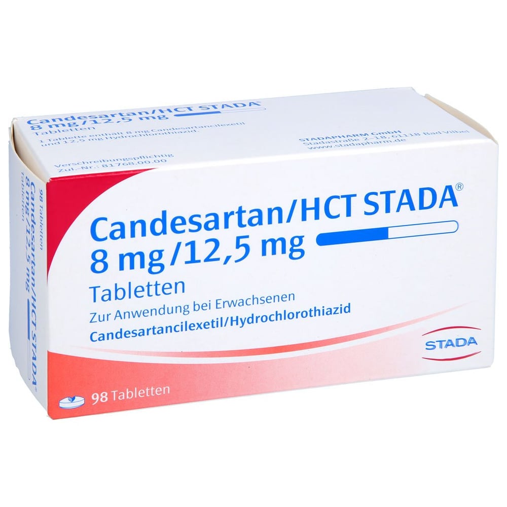 Candesartan/HCT STADA 8 mg/12,5 mg
