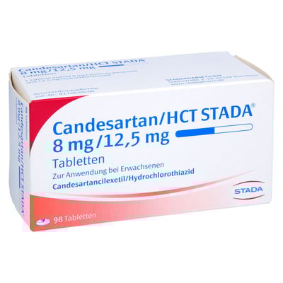 Candesartan/HCT STADA 8 mg/12,5 mg