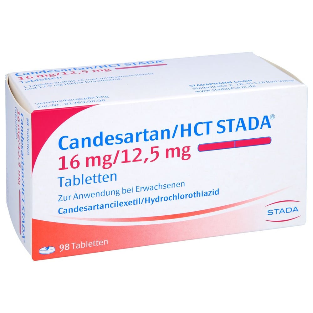 Candesartan/HCT STADA 16 mg/12,5 mg