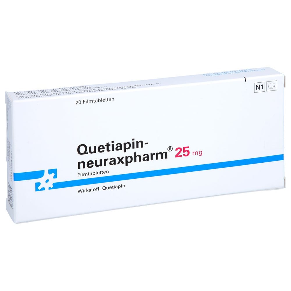 Quetiapin-neuraxpharm 25 mg