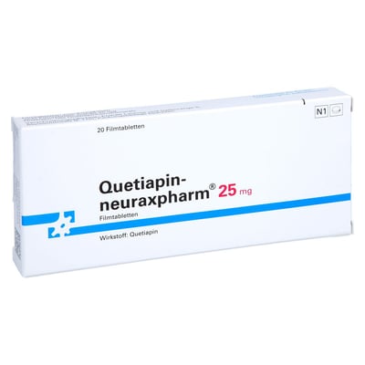 Quetiapin-neuraxpharm 25 mg