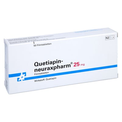 Quetiapin-neuraxpharm 25 mg