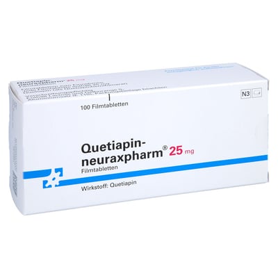 Quetiapin-neuraxpharm 25 mg