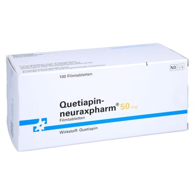 Quetiapin-neuraxpharm 50 mg