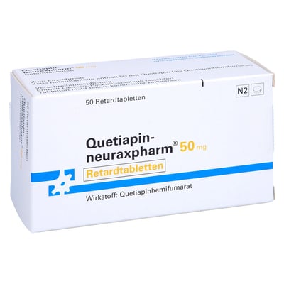 Quetiapin-neuraxpharm 50 mg