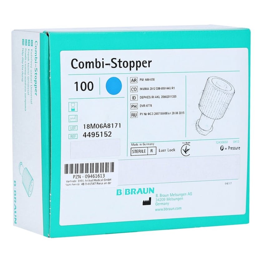 Kombi Stopper Verschl Blau