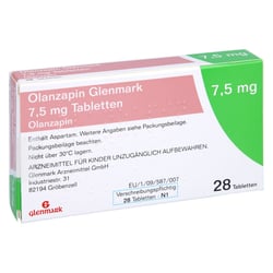 Olanzapin Glenmark 7,5 mg
