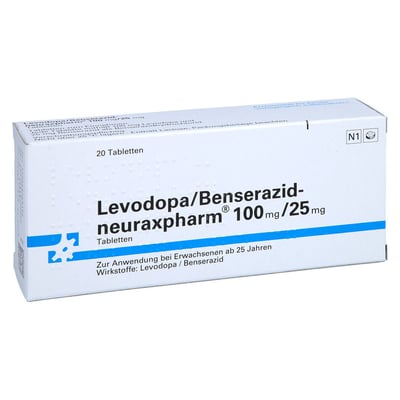 Levodopa/Benserazid-neuraxpharm 100 mg/25 mg