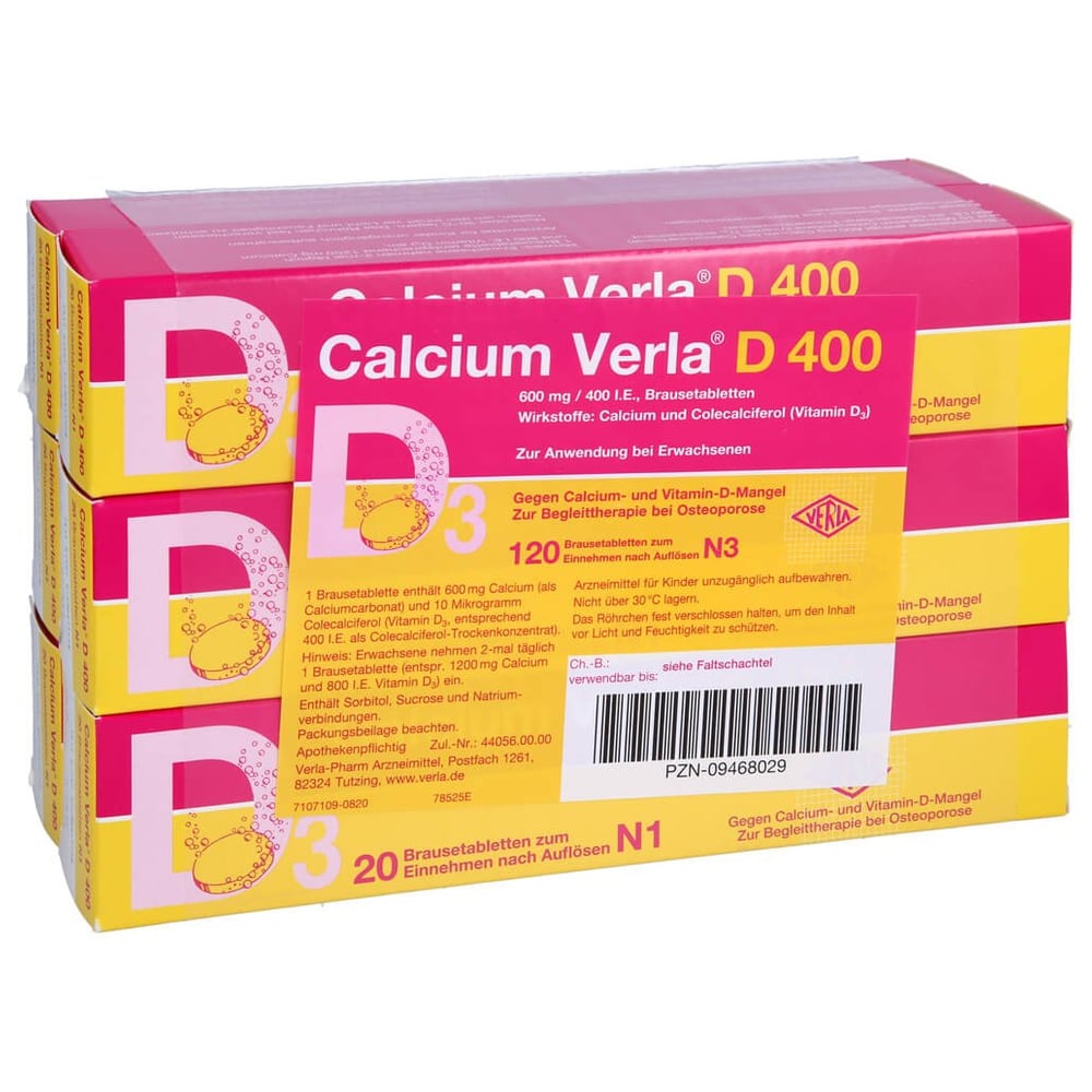 Calcium Verla D 400