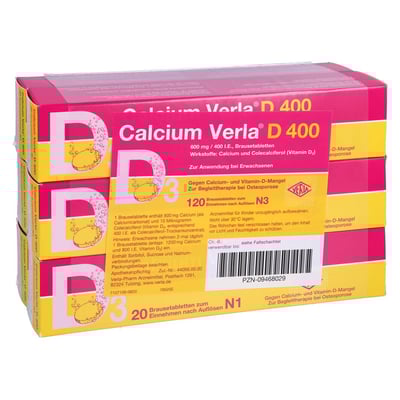 Calcium Verla D 400