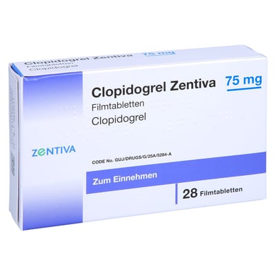 Clopidogrel Zentiva 75 mg