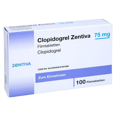 Clopidogrel Zentiva 75 mg
