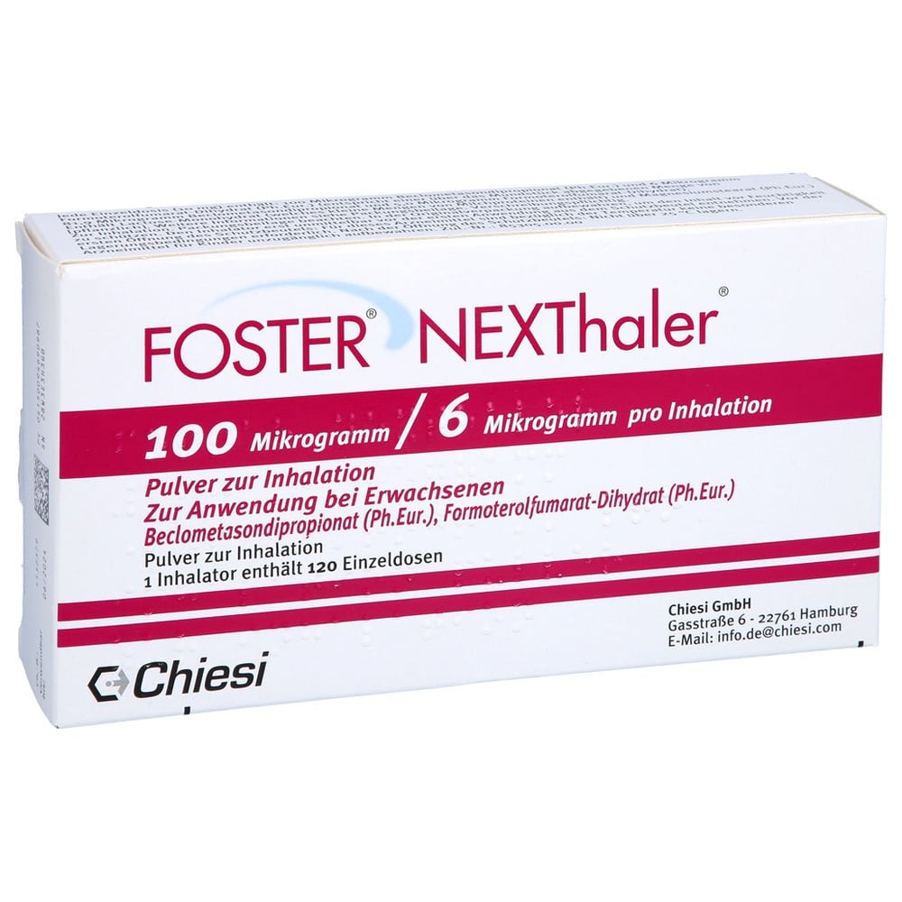 Foster Nexthaler 100ug/6ug
