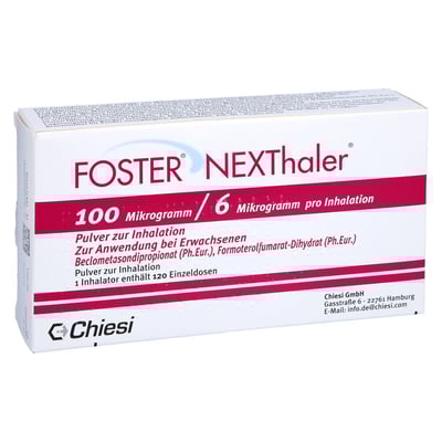 Foster Nexthaler 100ug/6ug