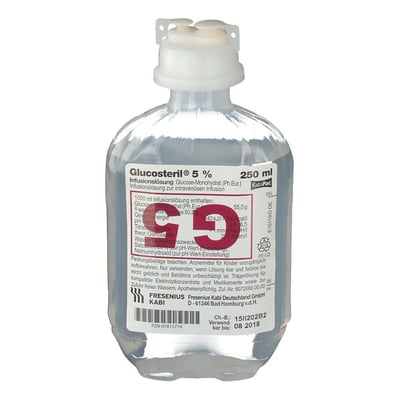 Glucosteril 5 % 250 ml Ffx+ Produktbild 1