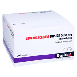 Levetiracetam Basics 500 mg