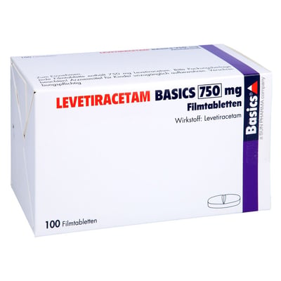 Levetiracetam Basics 750 mg Produktbild 1