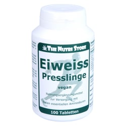 Eiweiss Presslinge