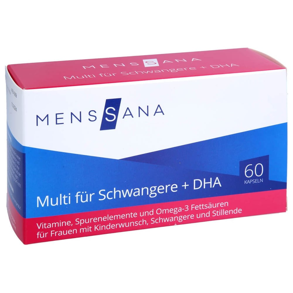 Multi für Schwangere+DHA MensSana Kapseln