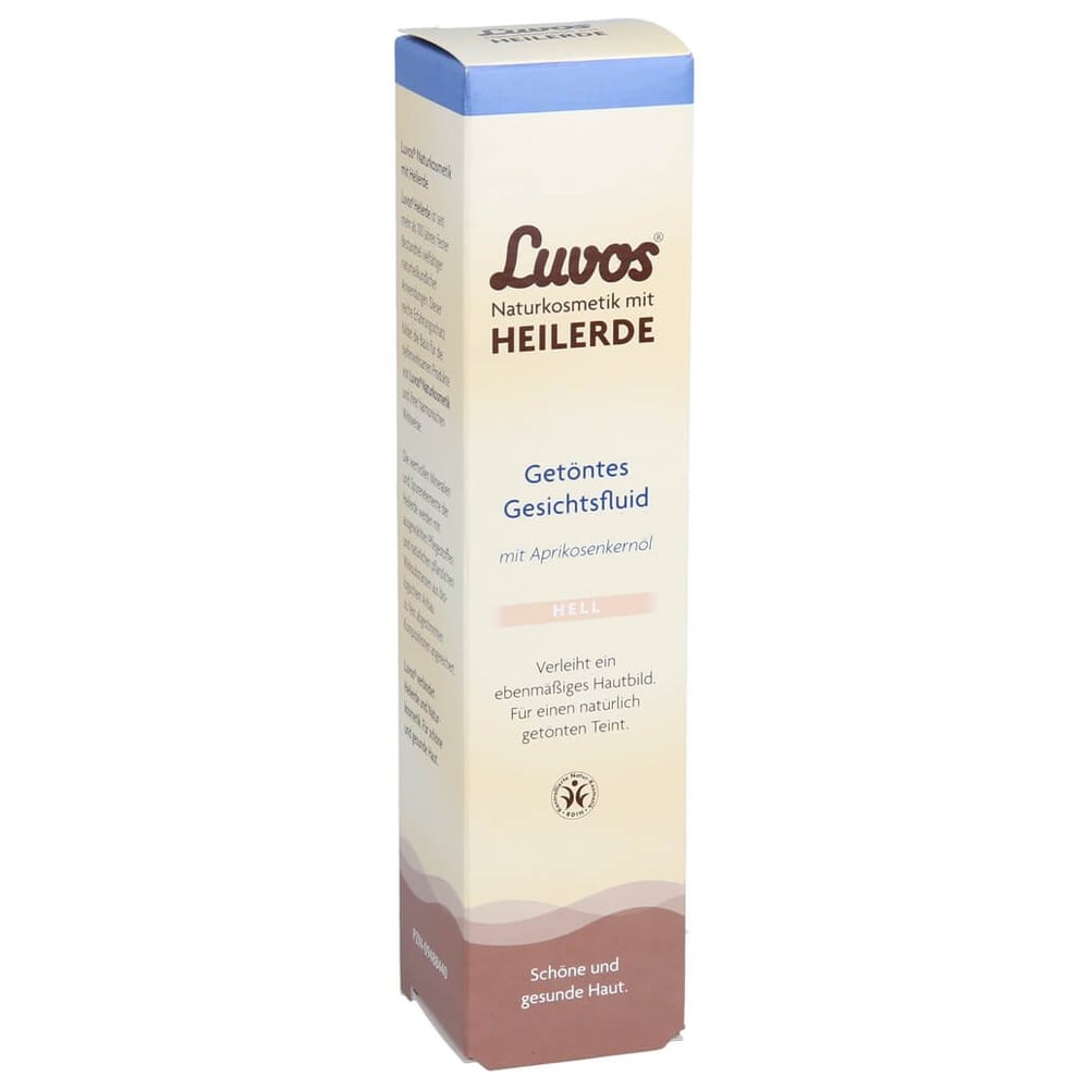 Luvos Naturkosmetik getöntes Gesichtsfluid hell